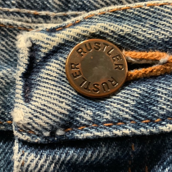 Rustler 31 x 32 Blue Denim Jeans - Picture 4 of 9